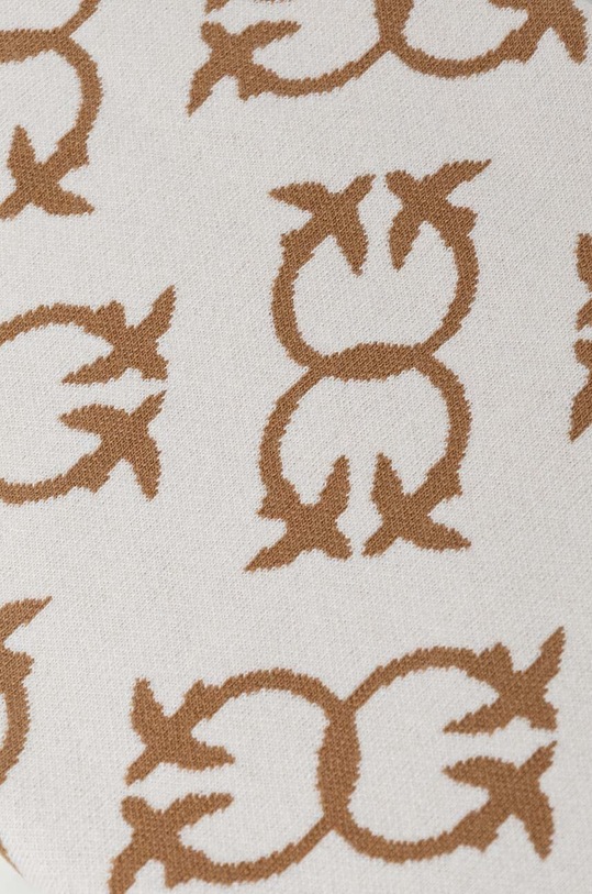 Kratki šal s primjesom vune Pinko 101504.A21S bež AW24