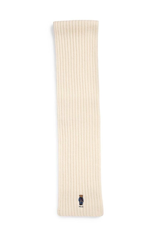 Vlněná šála Polo Ralph Lauren 455931877 béžová AW25