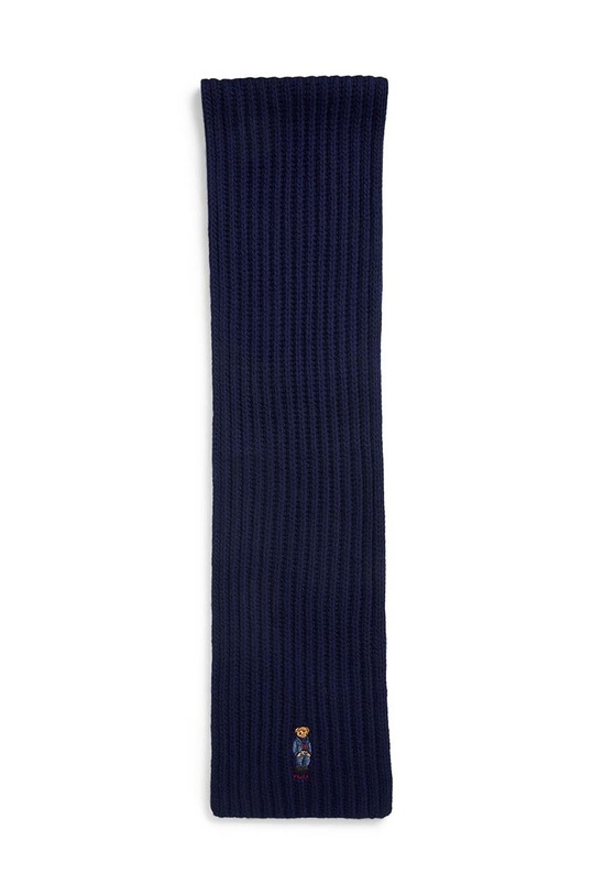 Polo Ralph Lauren esarfa de lana 455931877 albastru AW25