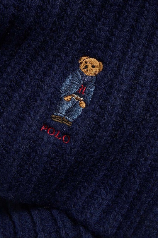 Вълнен шал Polo Ralph Lauren тъмносин 455931877