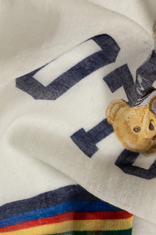 Accesorii Polo Ralph Lauren eșarfă din lână 455954345 alb