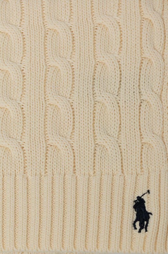 Polo Ralph Lauren sciarpa in lana bambino/a 455954638 beige AW24