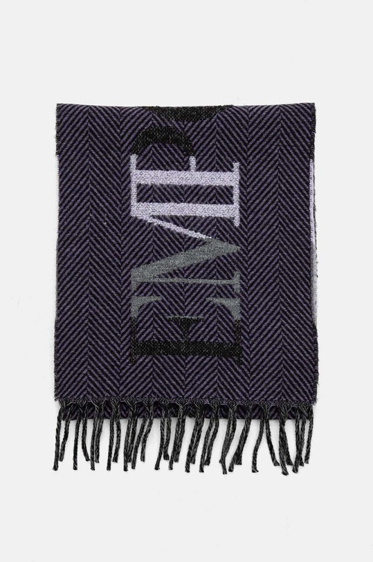 Kratki vuneni šal Emporio Armani 635002.4F300 ljubičasta AW24