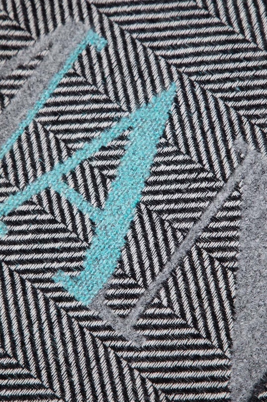 Dodaci Kratki vuneni šal Emporio Armani 635002.4F300 crna