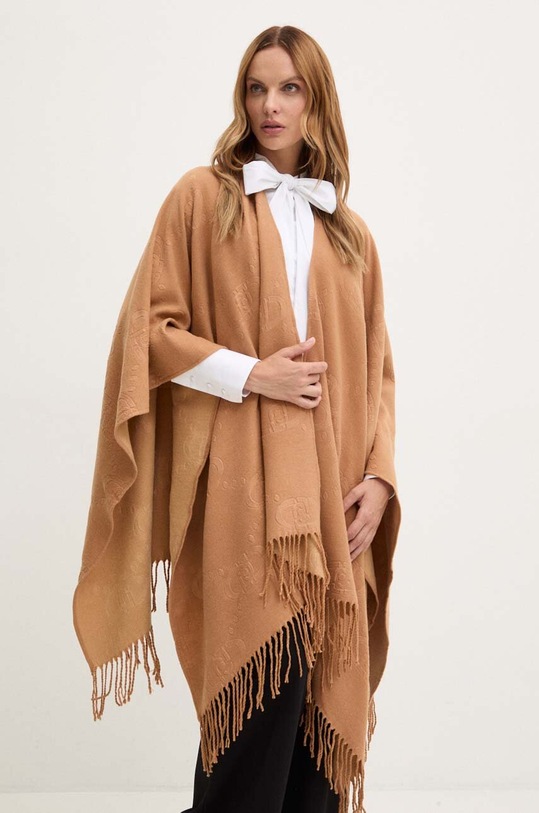 Liu Jo poncho uni bej 2F4022.T0300