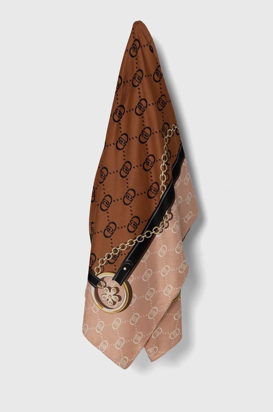 Foulard In Poliestere Liu Jo Marrone, Modello 2F4087 T0300, Accessorio Elegante Per Ogni Occasione