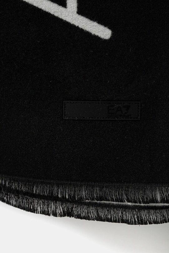 EA7 Emporio Armani fular AF10450.7W000022.UC001 negru AW24