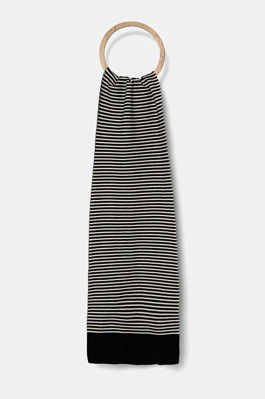 Šal Armani Exchange Pletenina črna 944612.4F303