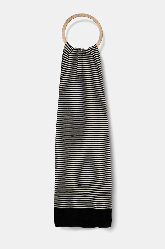 Armani Exchange szalik dzianina czarny 944612.4F303