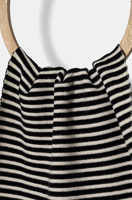 Šal Armani Exchange 944612.4F303 črna AW24