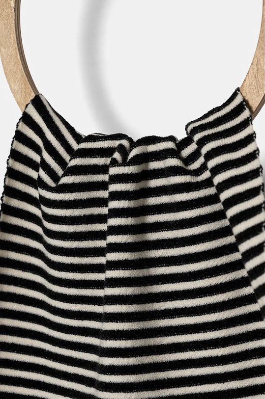 Armani Exchange szalik 944612.4F303 czarny AW24