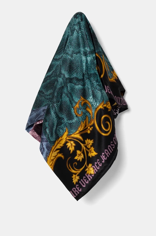 Hodvábna šatka Versace Jeans Couture hodváb viacfarebná 77HA7H02.ZG313