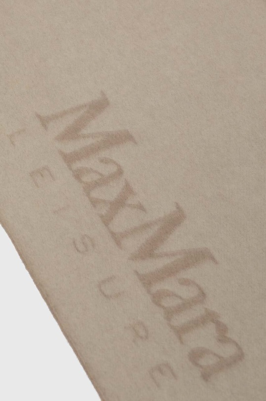 Max Mara Leisure esarfa de lana 2426546028600 bej AW24