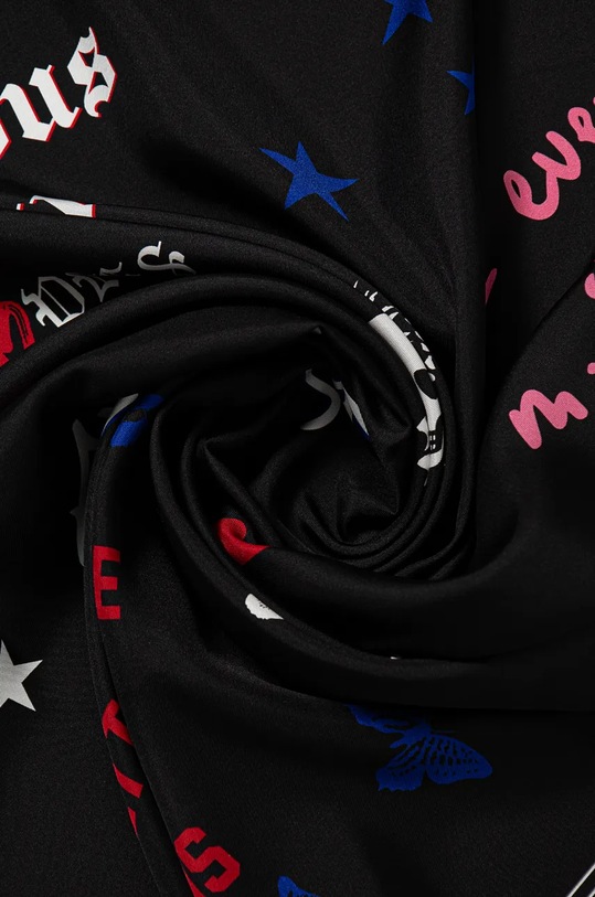 Accesorii The Kooples esarfa de matase AFFO29080K negru