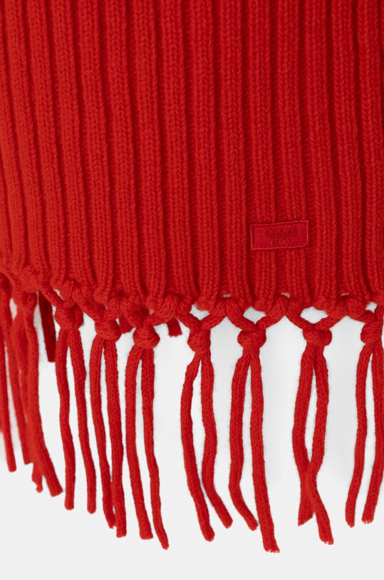 Kratki vuneni šal Weekend Max Mara 2425746035600 crvena AW24