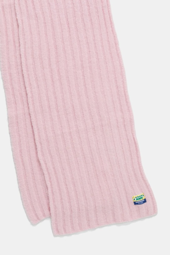 Вовняний шарф American Vintage VITO20BH24 рожевий AW24