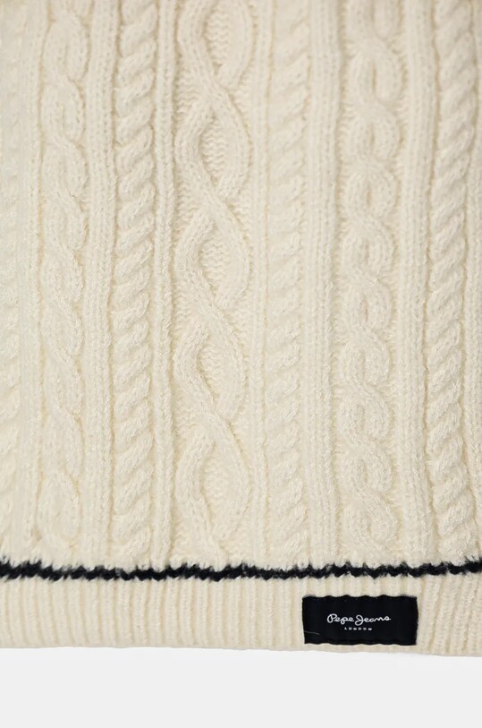 Pepe Jeans szalik WANDA SCARF PL060199 beżowy AW24