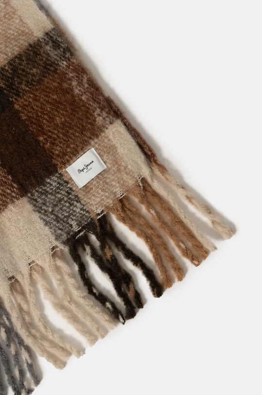 Pepe Jeans szalik YAIZA SCARF PL110681 beżowy AW24