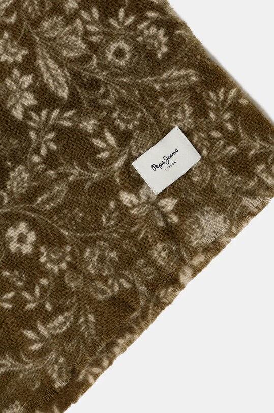 Pepe Jeans szalik WIRAYA SCARF PL110687 zielony AW24
