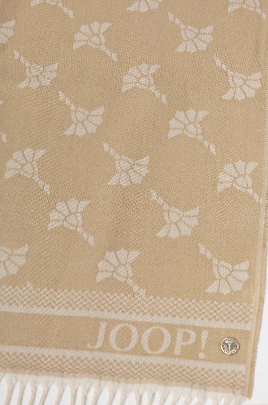 Κασκόλ Joop! 30044290 μπεζ AW24