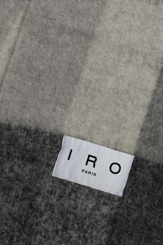 IRO esarfa de lana WP52AURAY gri AW24