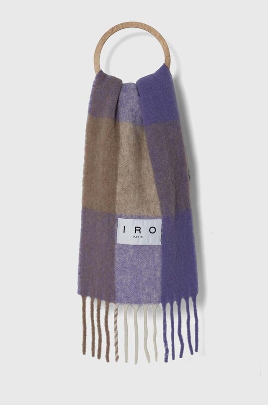 IRO szalik wełniany tkanina multicolor WP52AURAY