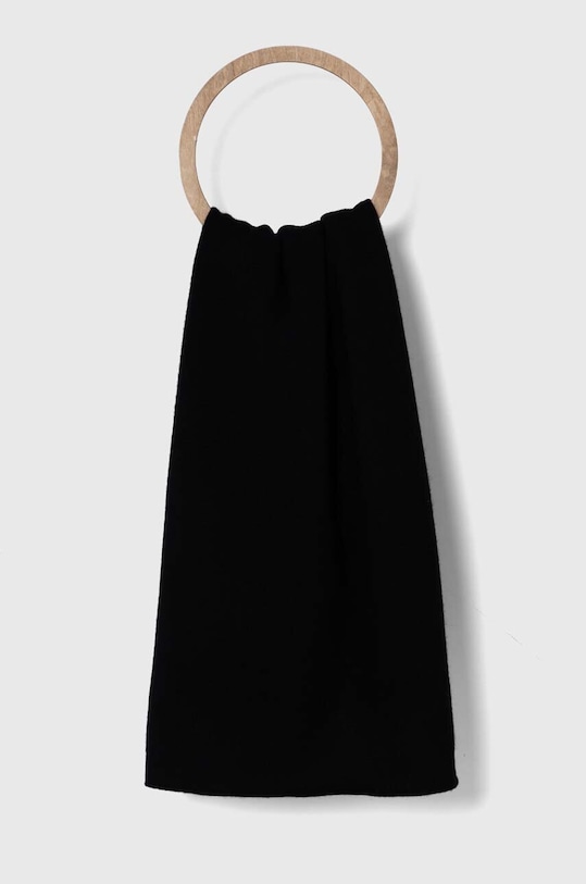 Kašmírový šátek IRO pletenina černá WP52MALIA