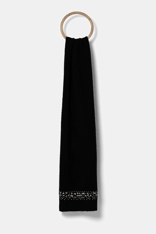 Marciano Guess esarfa de lana SIBILLA imprimeu negru 4BGZ01.5786Z