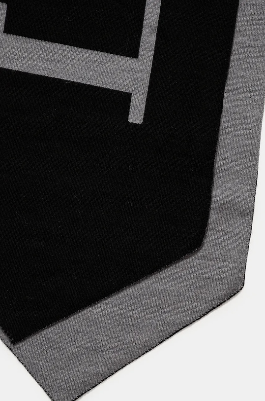 Šál Lanvin 6L318E.U7713 čierna AW24