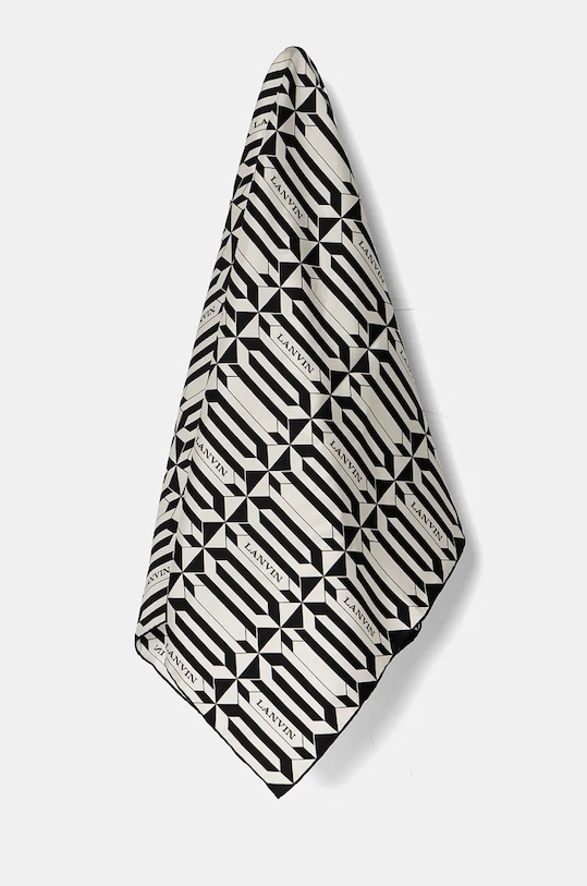 Lanvin esarfa de matase matase negru 6L9090.SS173