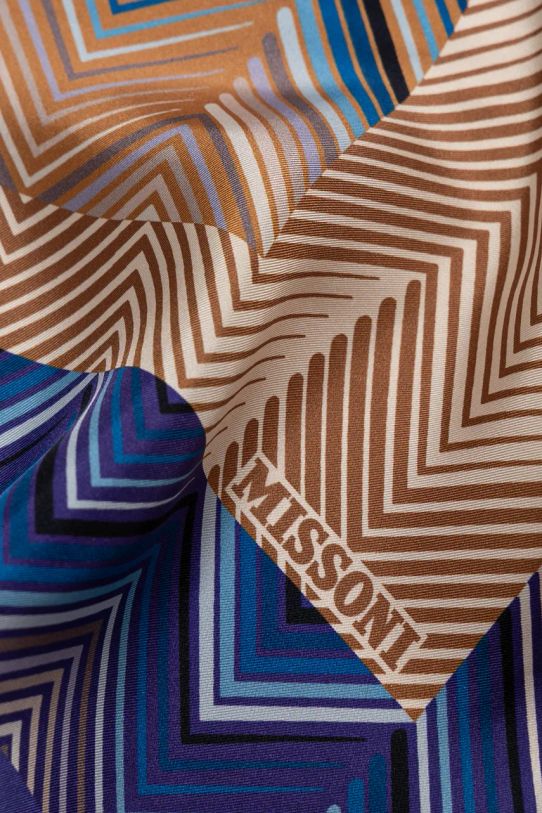 Аксессуары Шелковый платок Missoni FO41TWD9776 мультиколор