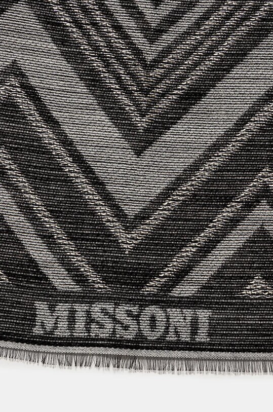 Шарф с примесью шерсти Missoni SAXRWMD9892 серый AW24