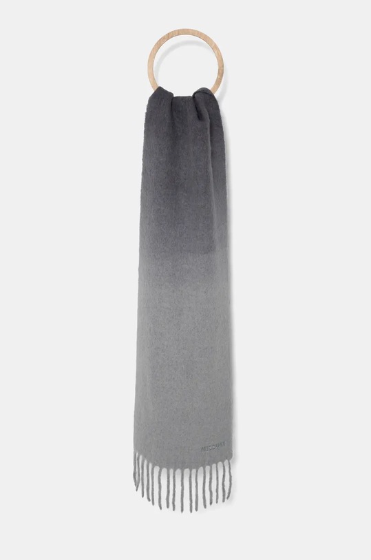 Vlněná šála Missoni vlna šedá SC13W7D9895