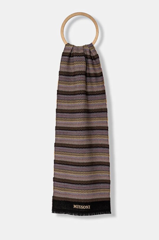 Вовняний шарф Missoni вовна барвистий SC21WOD9931