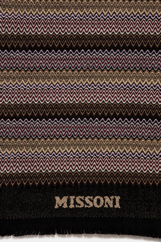 Вовняний шарф Missoni SC21WOD9931 барвистий AW24