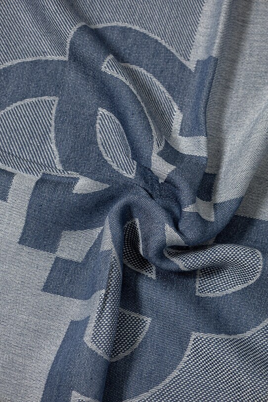 Αξεσουάρ Φουλάρι με μείγμα μαλλιού Guess AW5223.VIS03 μπλε