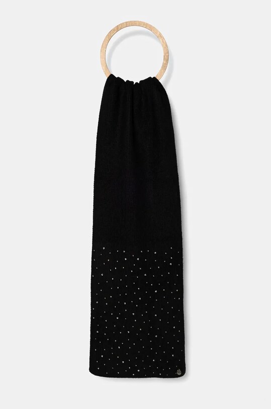 Шарф Guess трикотаж чорний AW5214.POL03