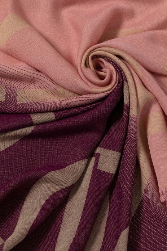 Doplňky Šátek Twinset 242TA4500 burgundské