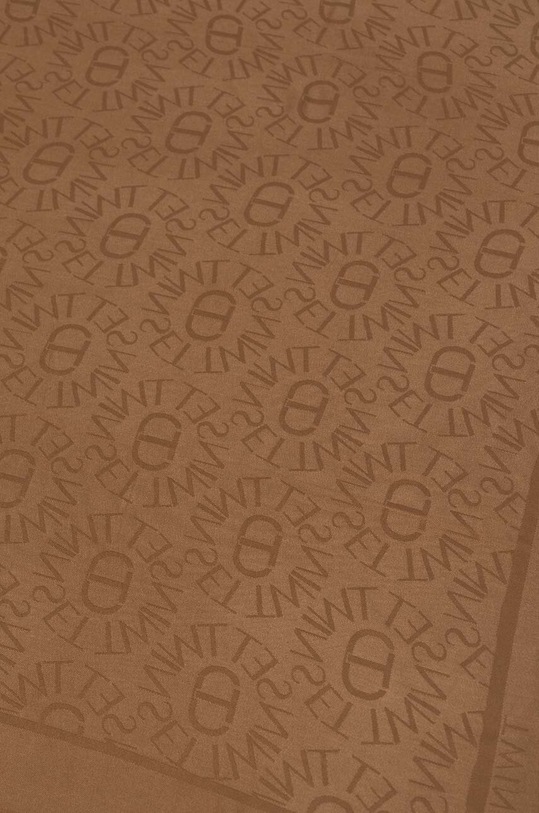 Twinset chusta 242TA4091 brązowy AW24