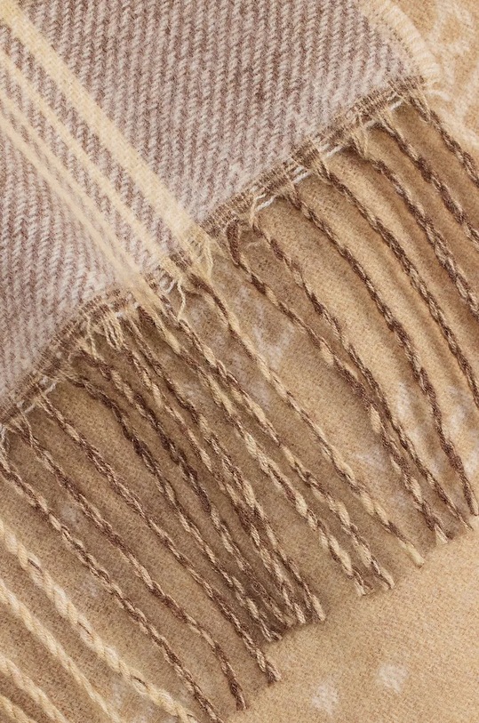 Doplnky Šál s prímesou vlny Lauren Ralph Lauren 454960045 hnedá