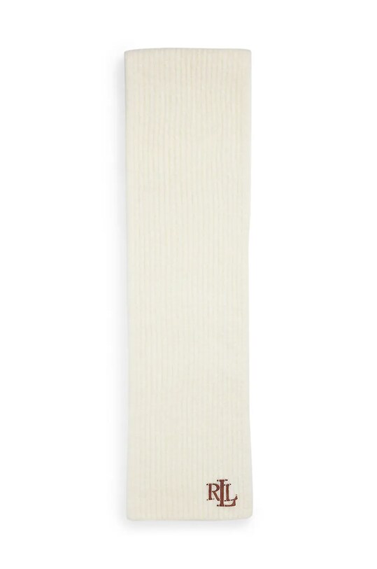 Šál s prímesou vlny Lauren Ralph Lauren 454960069 béžová AW24