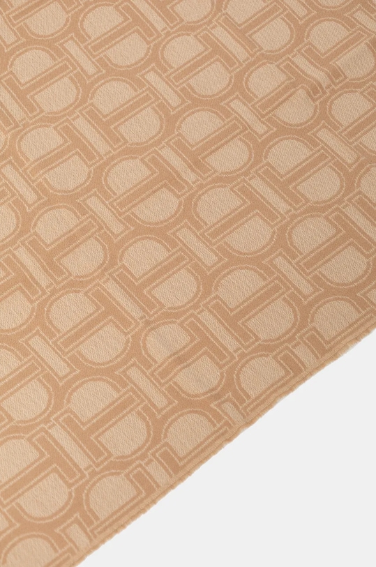 Twinset szalik 242TO5150 brązowy AW24