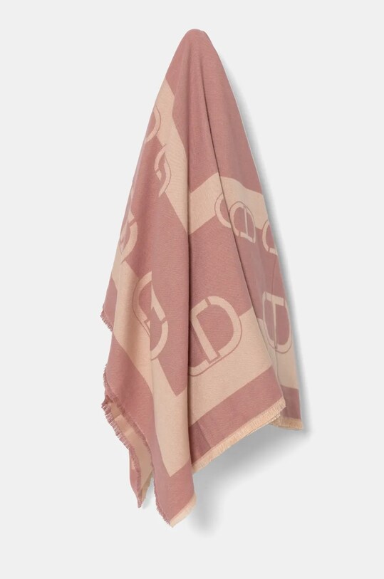 Šátek Twinset látka oranžová 242TO5090