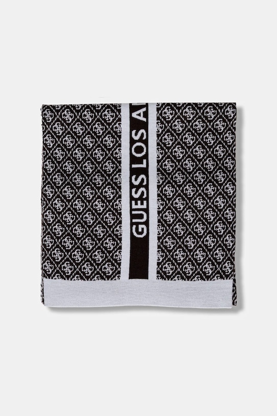 Šál s prímesou vlny Guess SEVYN W4BZ22.Z3JD2 hnedá NC25