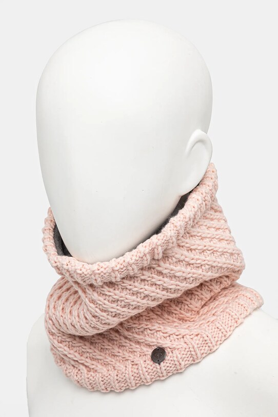 Снуд Roxy Blizzard трикотаж розовый ERJAA04286