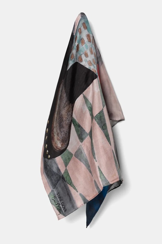 Stine Goya apaszka jedwabna tkanina multicolor A010.2287