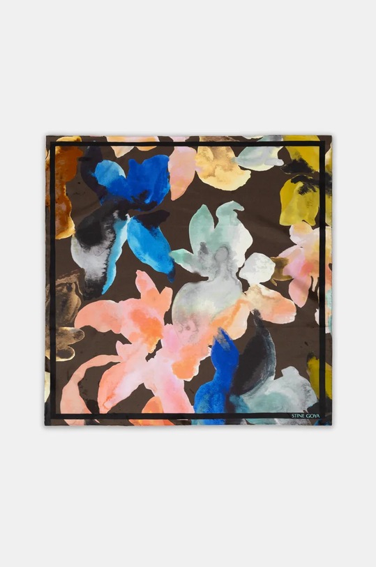 Stine Goya esarfa de matase A010.2287 multicolor AW24