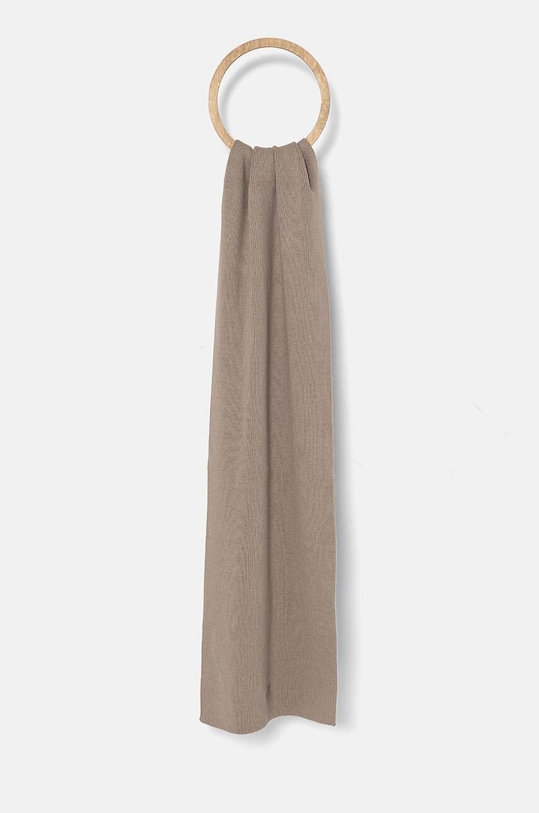 Calvin Klein szalik bawełna szary K60K612601