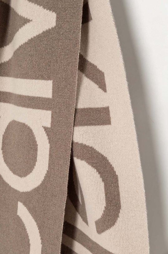 Calvin Klein esarfa de lana K60K612605 bej AW24