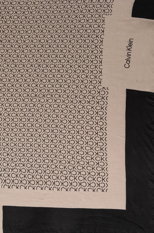 Šátek Calvin Klein K60K612706 béžová SS25